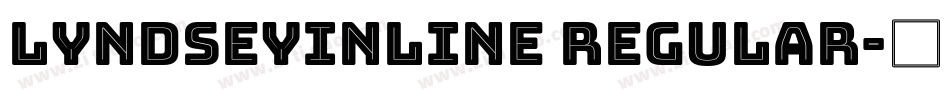 LyndseyInline Regular字体转换